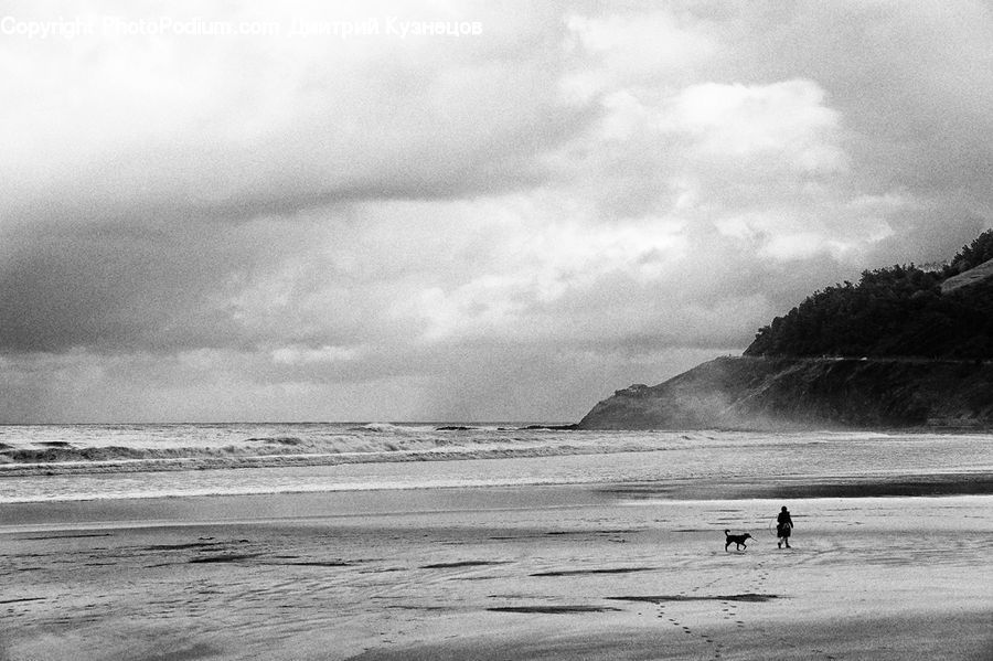 Beach, Coast, Outdoors, Sea, Water, Sand, Soil