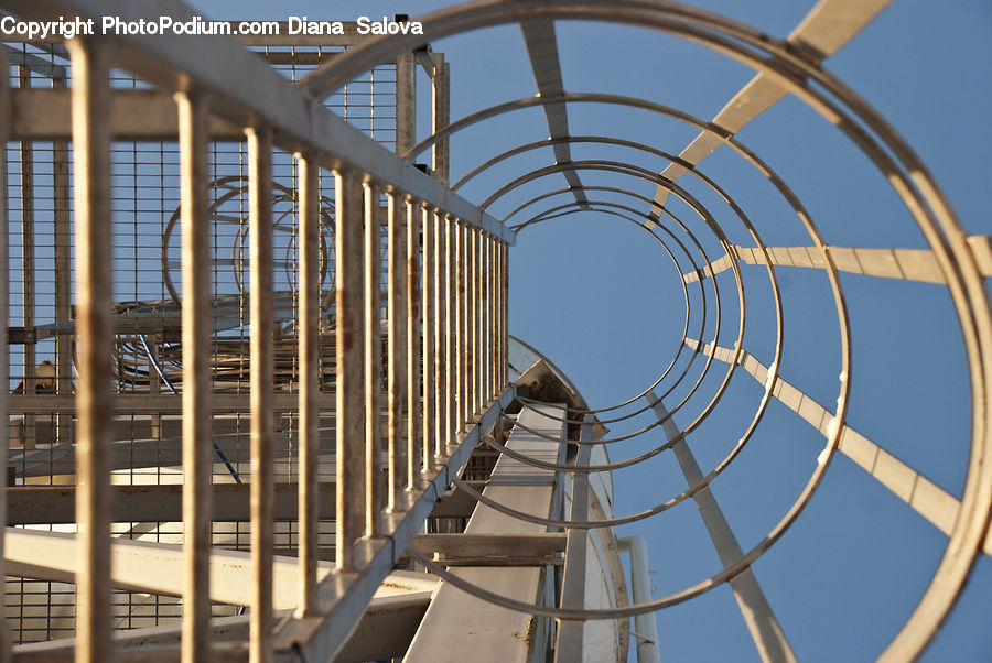 Building, Housing, Office Building, Banister, Handrail, Indoors, Interior Design