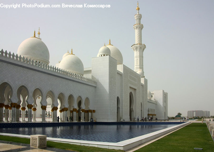 Architecture, Dome, Mosque, Worship, Balcony, Building, Church