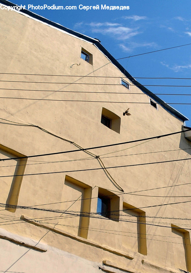 Roof, Building, Housing, Apartment Building, High Rise