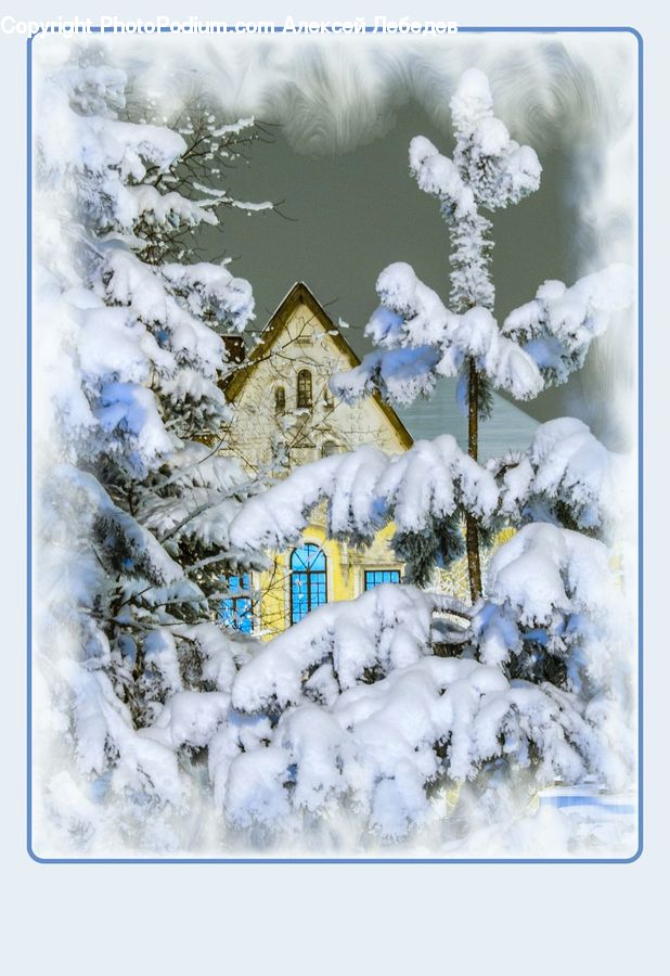 Ice, Outdoors, Snow, Architecture, Bell Tower, Clock Tower, Tower