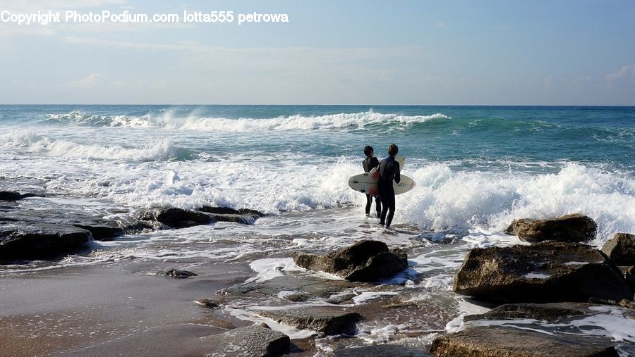 Outdoors, Sea, Sea Waves, Water, Ocean, Beach, Coast