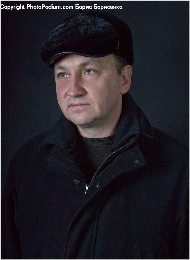 People, Person, Human, Coat, Overcoat, Face