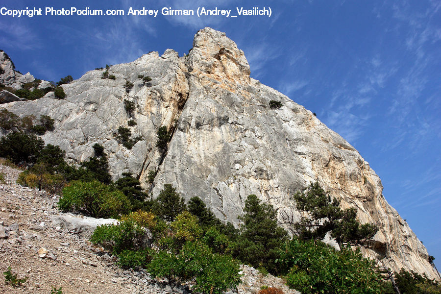Crest, Mountain, Outdoors, Peak, Alps, Mountain Range, Rock