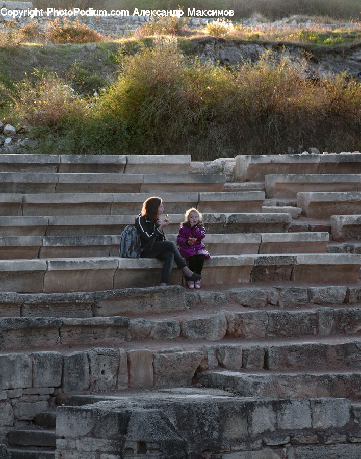 People, Person, Human, Bench, Brick, Leisure Activities