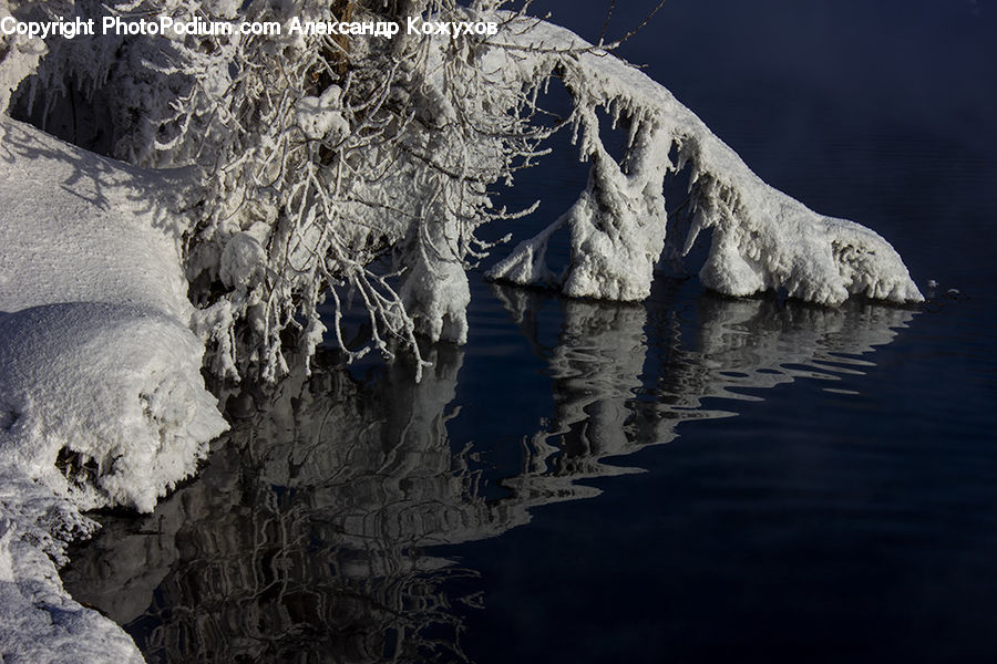 Arctic, Glacier, Ice, Mountain, Outdoors, Snow, Water
