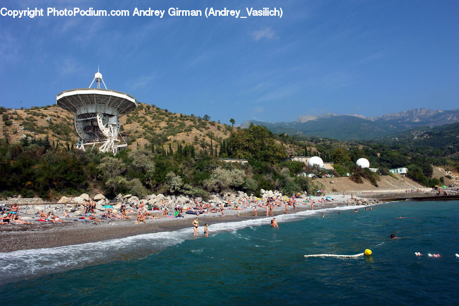 Beach, Coast, Outdoors, Sea, Water, Sport, Swimming