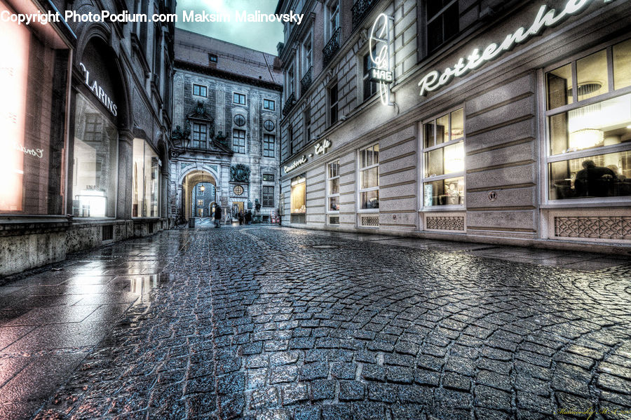 Cobblestone, Pavement, Walkway, Alley, Alleyway, Road, Street