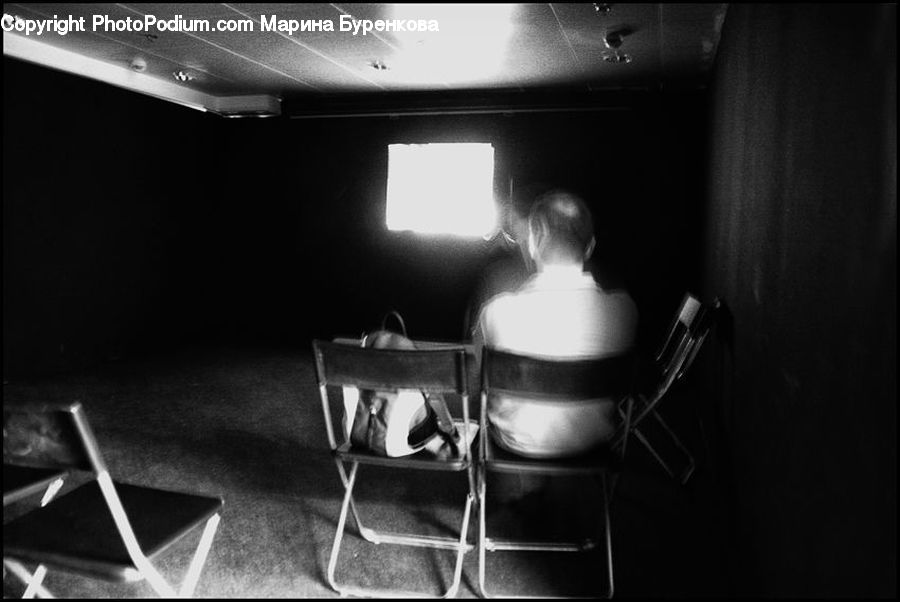 Chair, Furniture, Studio, Lighting, X-Ray