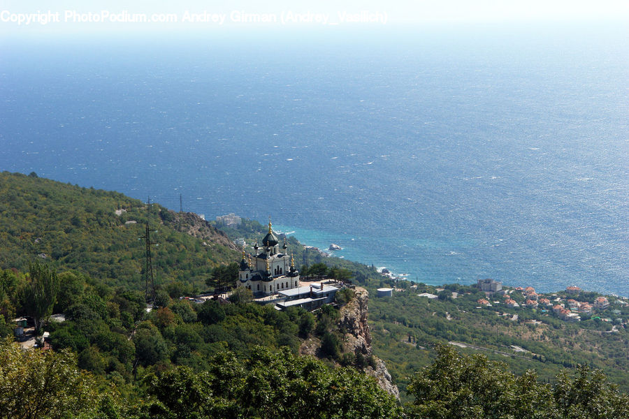 Aerial View, Cliff, Outdoors, Landscape, Nature, Scenery, Coast