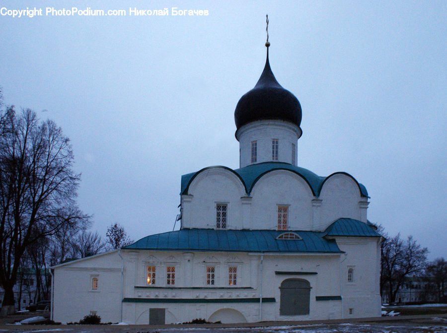 Architecture, Bell Tower, Clock Tower, Tower, Dome, Housing, Monastery