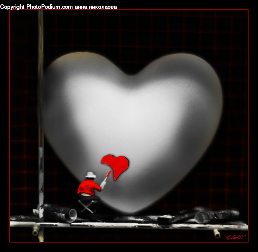 Logo, Trademark, Heart, Emblem