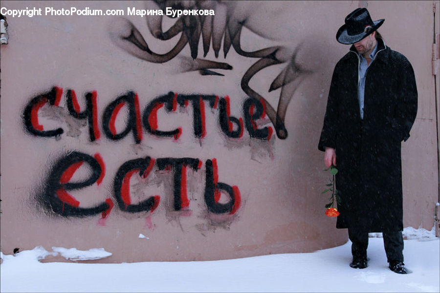 Human, People, Person, Coat, Overcoat, Calligraphy, Handwriting