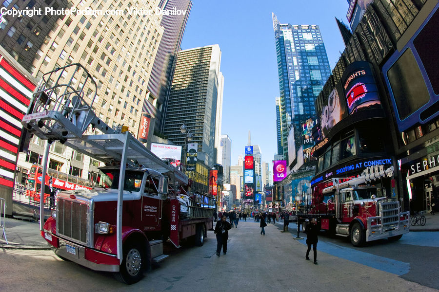 Bus, Vehicle, Double Decker Bus, Road, Street, Town, City