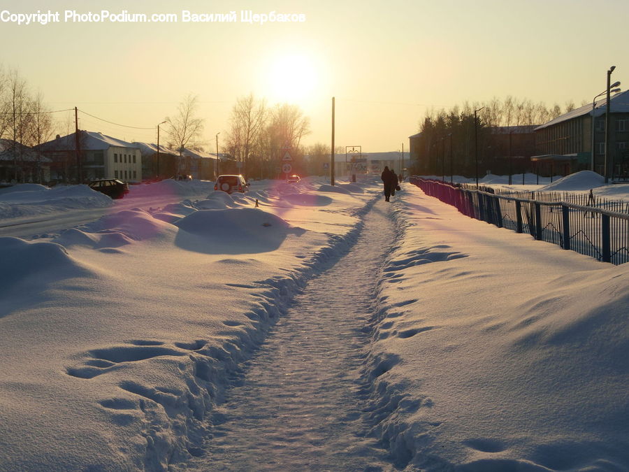 Ice, Outdoors, Snow, Sand, Soil, Landscape, Nature