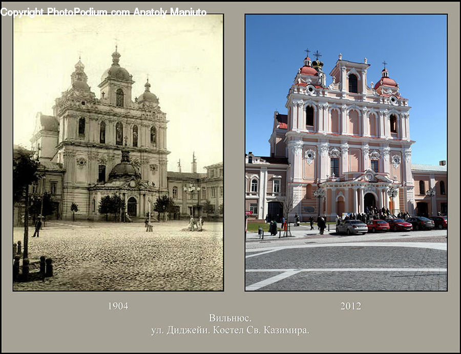Collage, Poster, Architecture, Housing, Monastery, Castle, Mansion