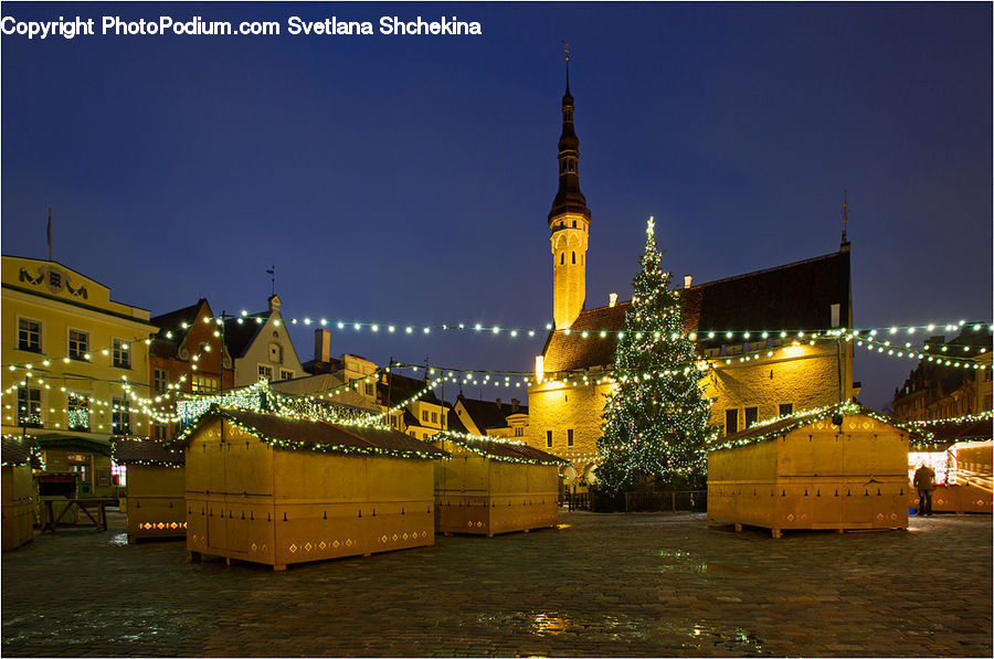 Architecture, Castle, Fort, Bell Tower, Clock Tower, Tower, Cruise Ship