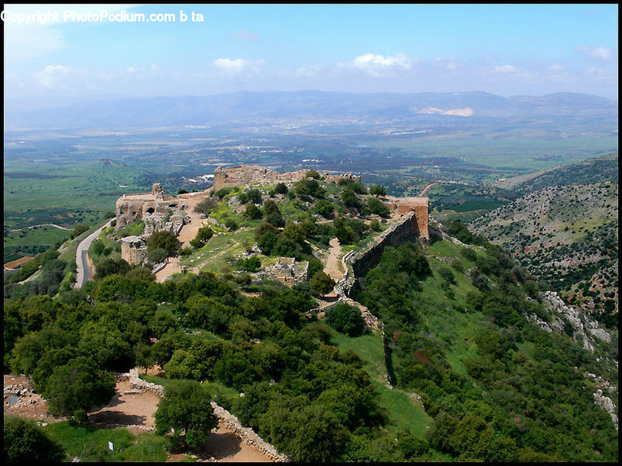 Landslide, Countryside, Outdoors, Architecture, Housing, Monastery, Landscape