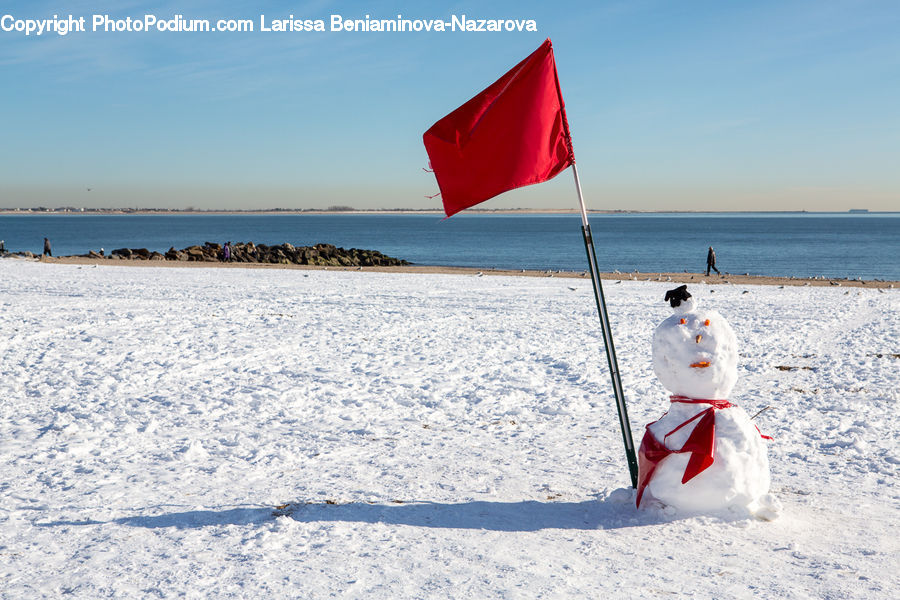 Ice, Snow, Snowman, Winter, People, Person, Human