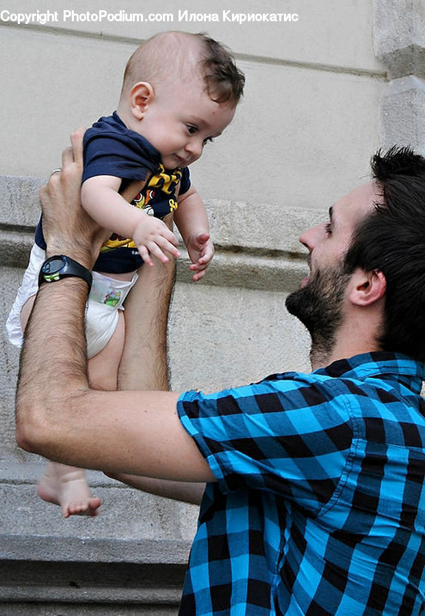 People, Person, Human, Plaid, Baby, Child, Kid
