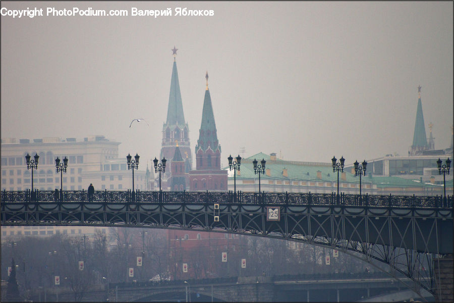 Fog, Pollution, Smog, Smoke, Architecture, Spire, Steeple