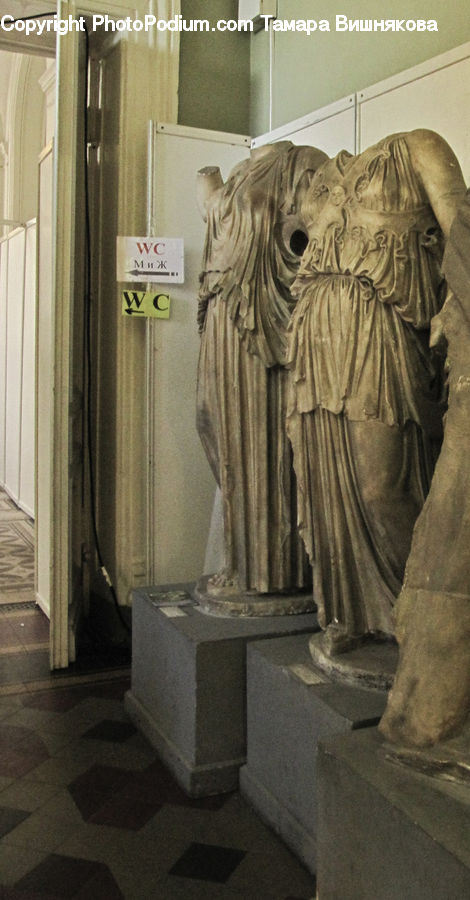 Tomb, Crypt, Column, Pillar, Art, Modern Art, Costume