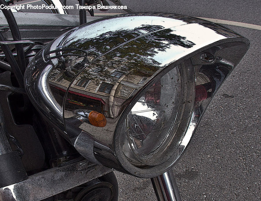 Motor, Motorcycle, Vehicle, Bumper, Car, Automobile, Sedan