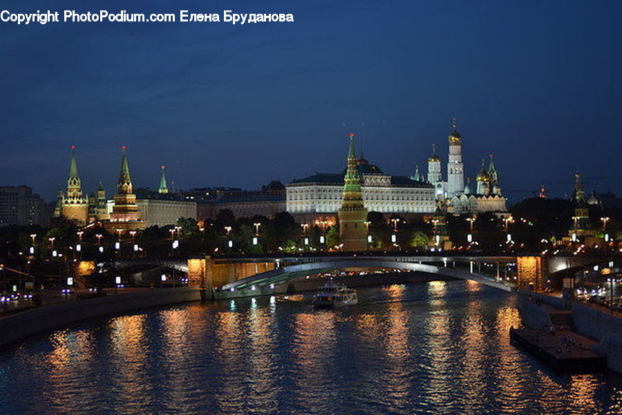 Boat, Watercraft, Parliament, City, Downtown, Architecture, Spire