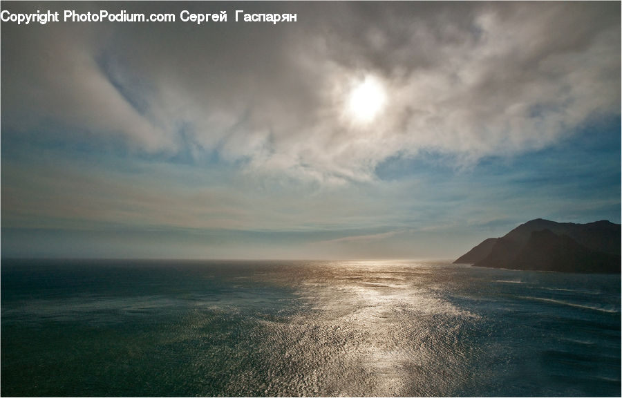Ocean, Outdoors, Sea, Water, Azure Sky, Cloud, Sky