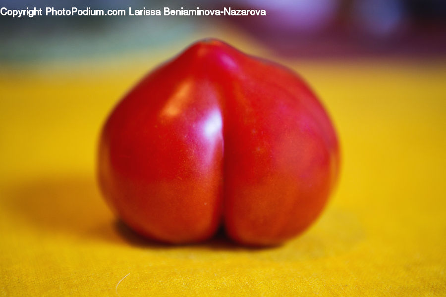 Bell Pepper, Pepper, Produce, Vegetable, Fruit, Plum, Cherry