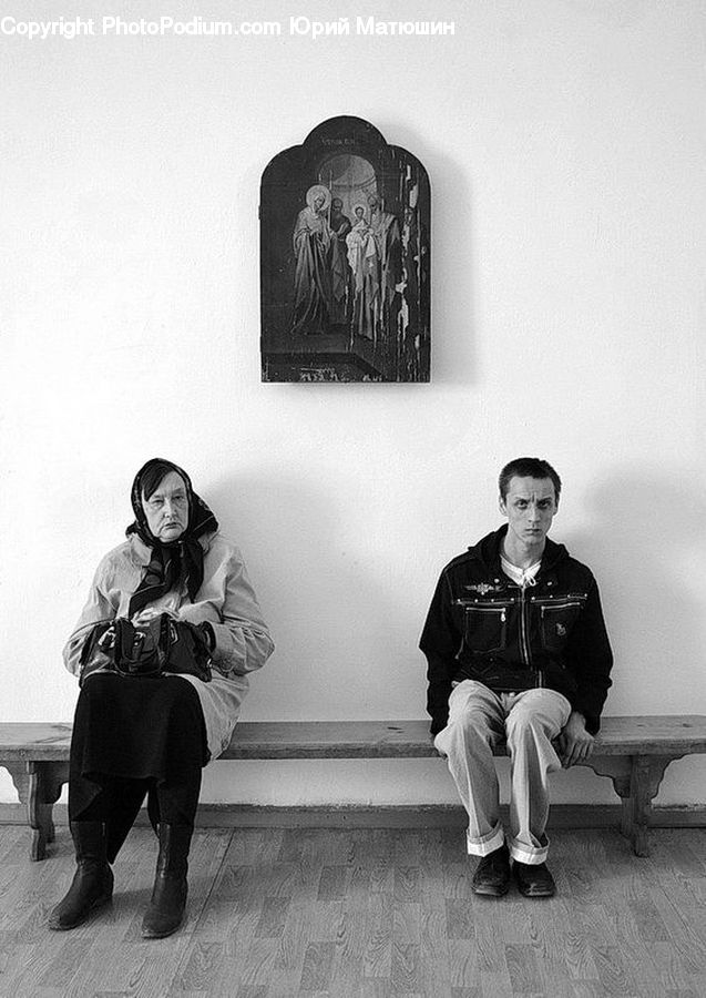 People, Person, Human, Bench, Portrait, Female