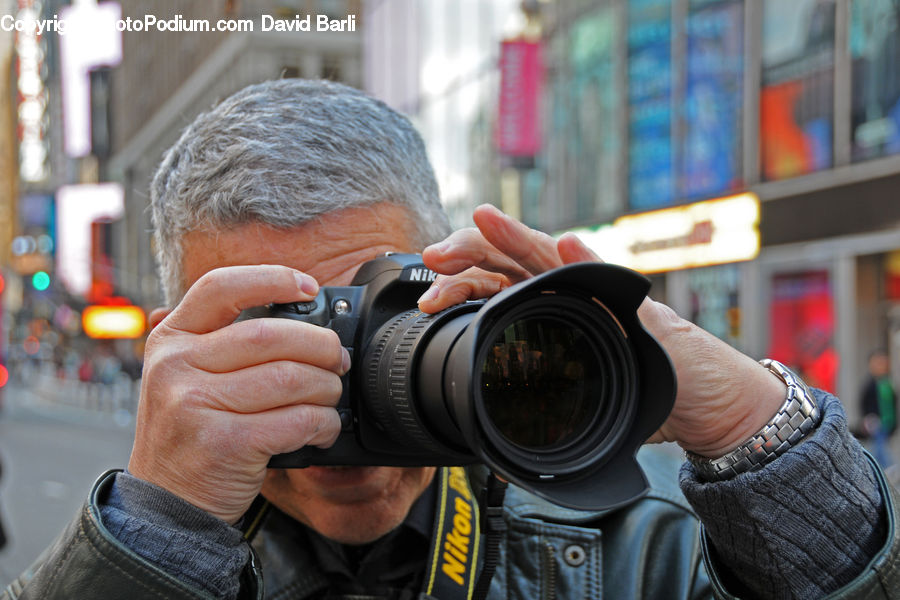 People, Person, Human, Binoculars, Cup, Camera, Electronics
