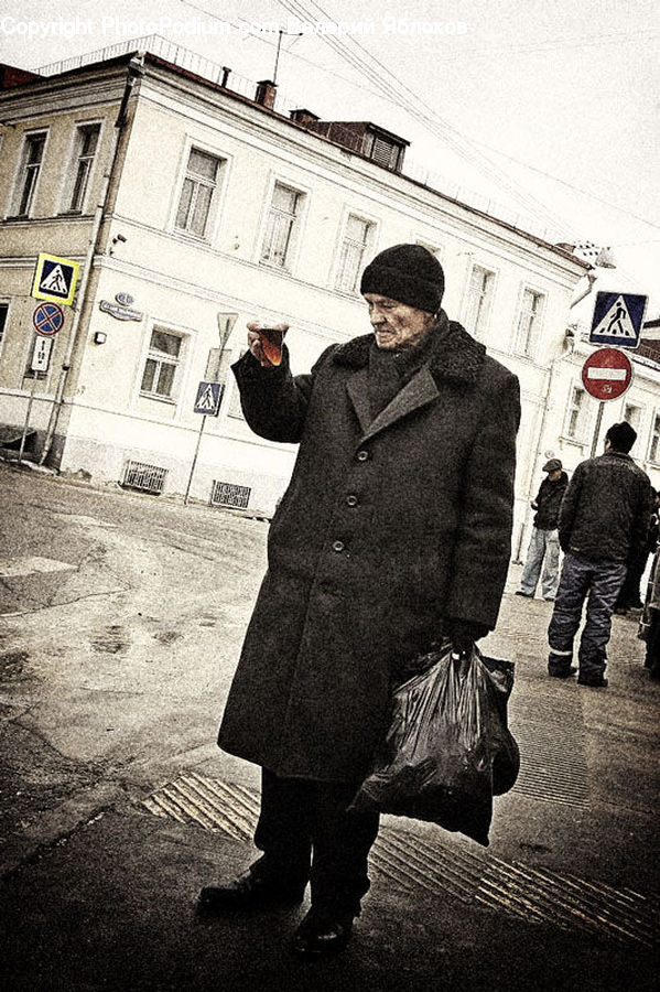 People, Person, Human, Umbrella, Clothing, Overcoat, Suit