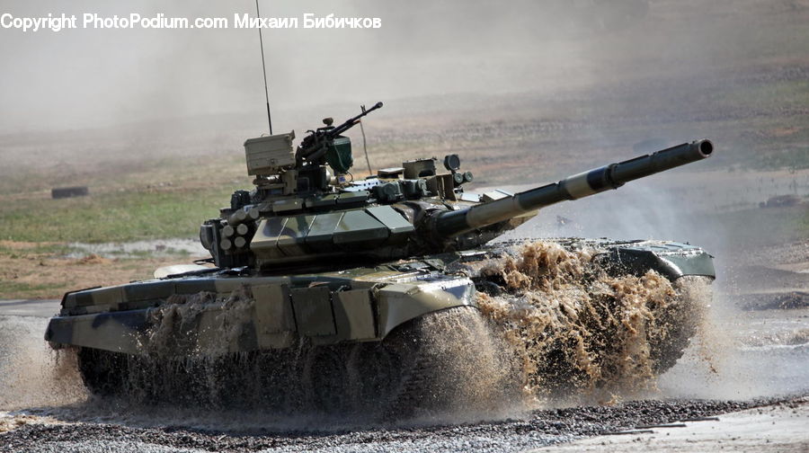 Army, Tank, Vehicle, Person, Sniper, Soldier, Military