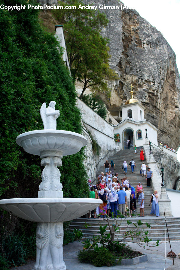 People, Person, Human, Art, Sculpture, Statue, Fountain