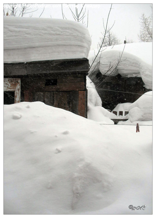 Blizzard, Outdoors, Snow, Weather, Winter, Ice