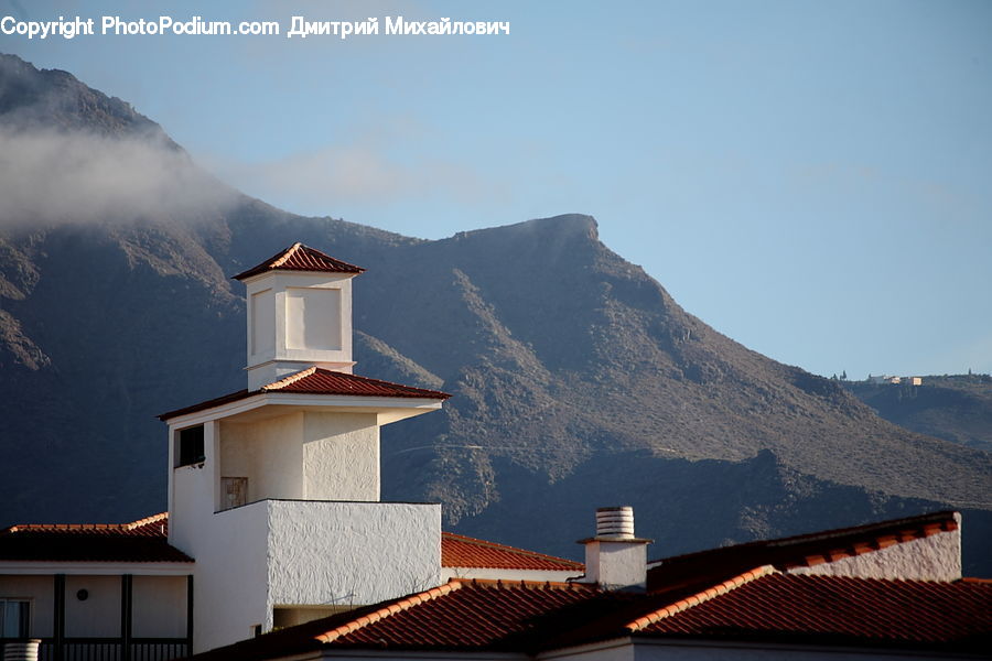 Building, Housing, Villa, Alps, Crest, Mountain, Peak