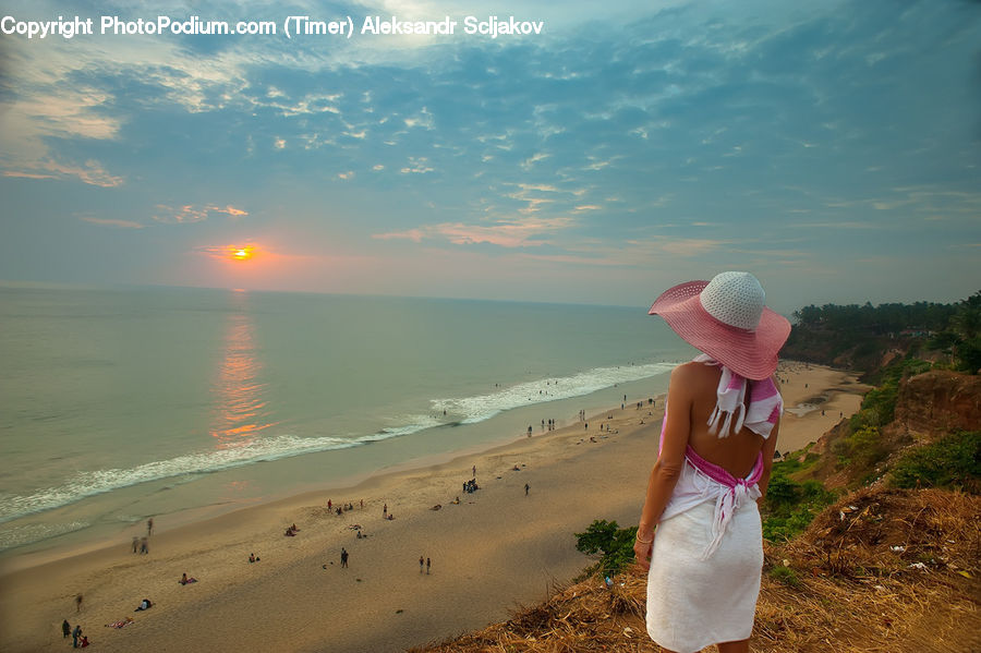 Human, People, Person, Cap, Hat, Sun Hat, Beach