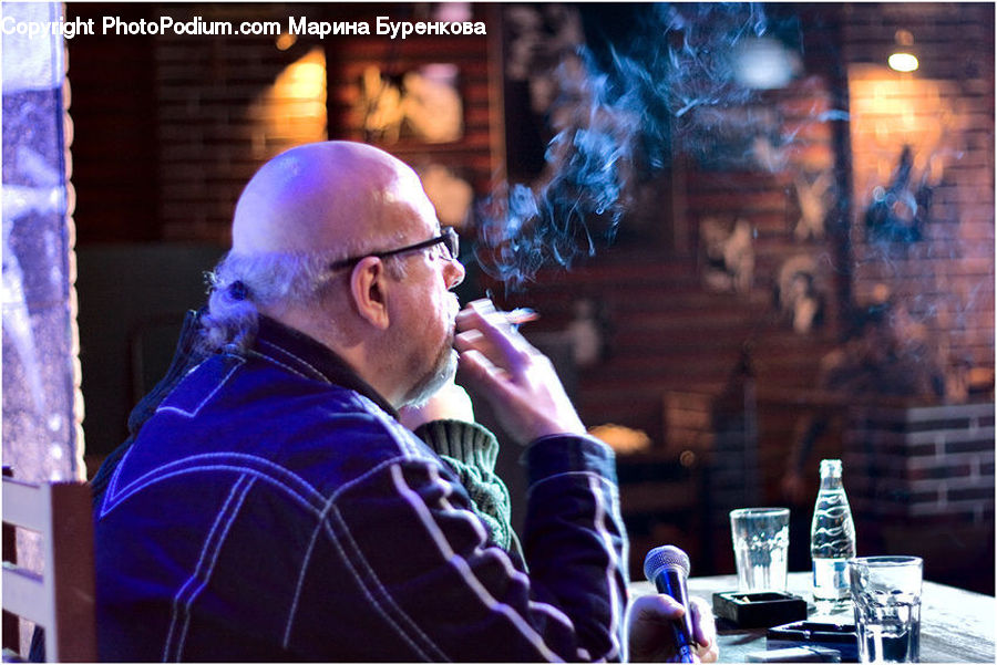 People, Person, Human, Smoke, Cafe, Cafeteria, Food Court