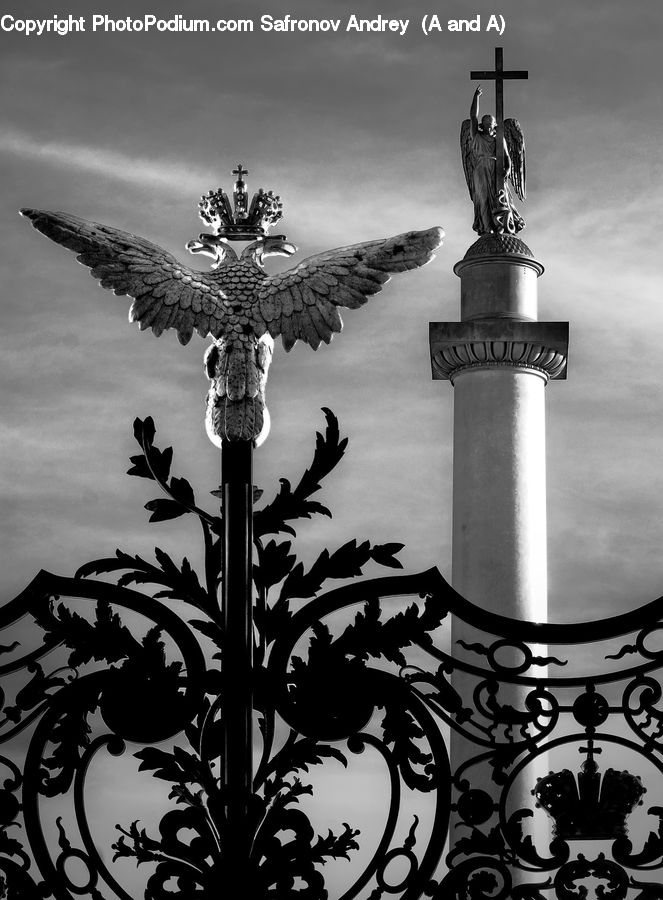 Cross, Beacon, Building, Lighthouse, Water Tower, Lighting