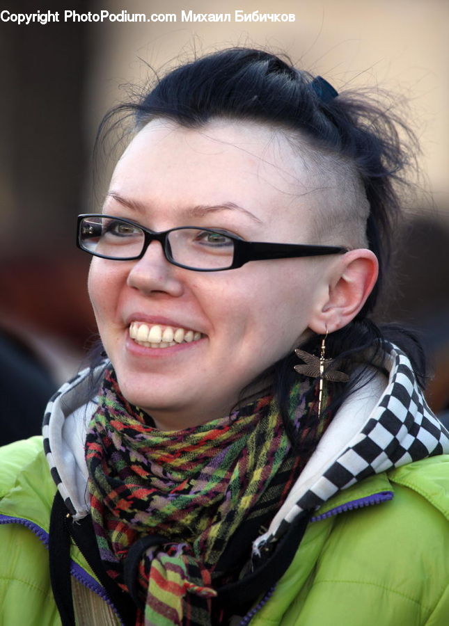 Human, People, Person, Glasses, Goggles, Dimples, Face