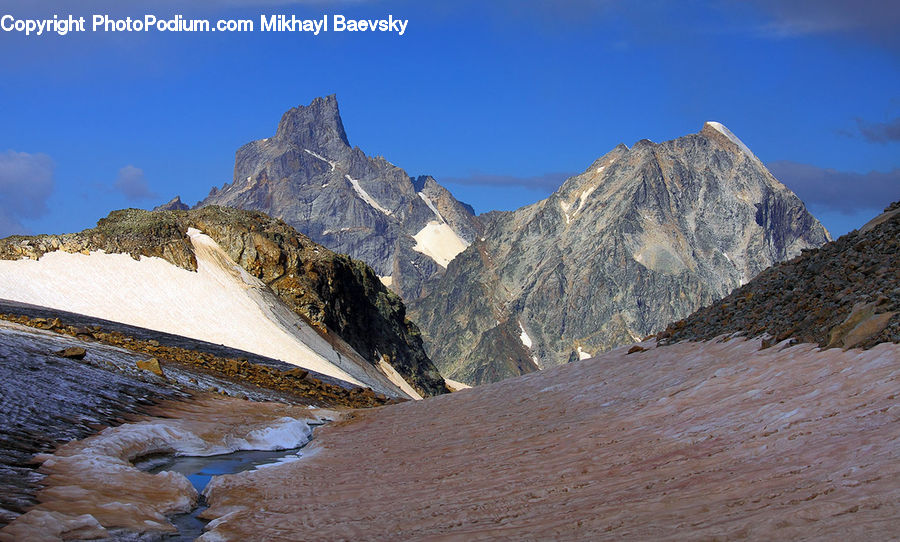 Crest, Mountain, Outdoors, Peak, Mountain Range, Arctic, Glacier