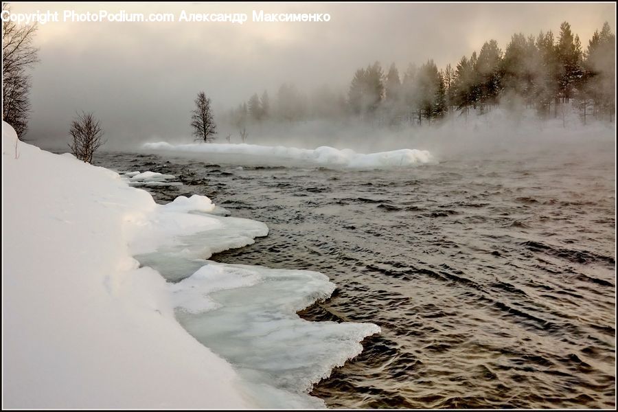 Ice, Outdoors, Snow, Sand, Soil, Sea, Sea Waves