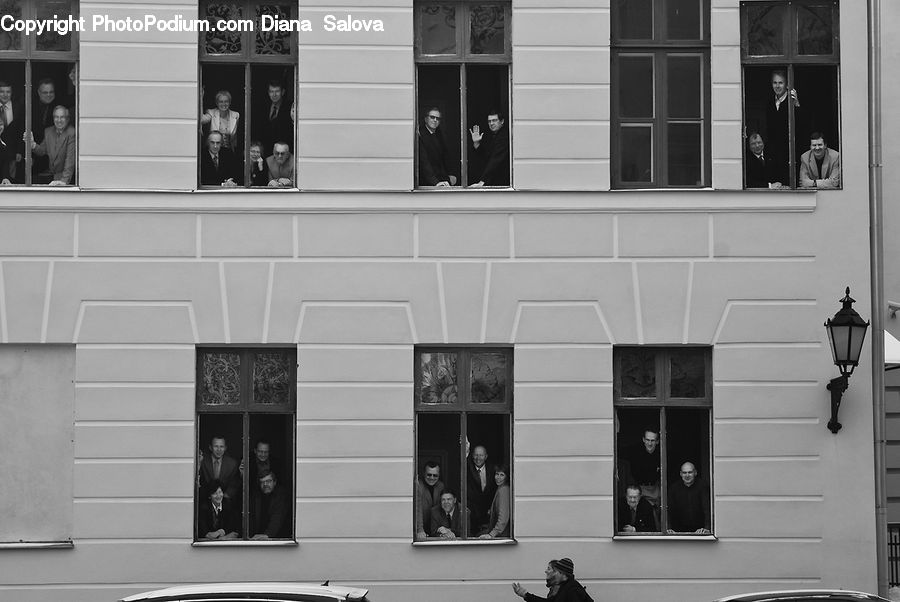Window, Silhouette, Photo Booth, Shelf, Furniture, City, Downtown