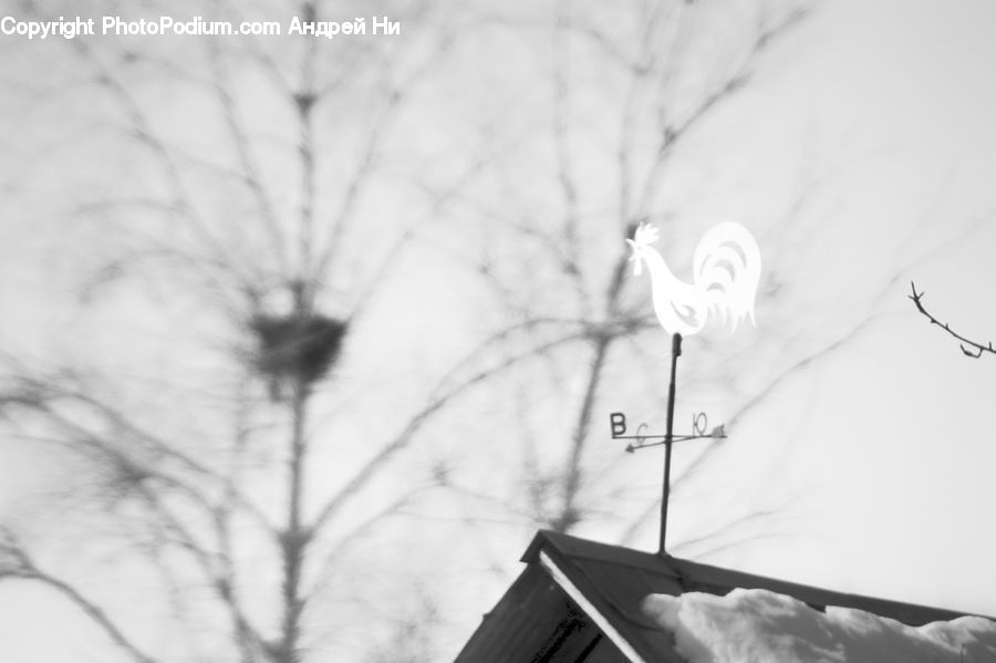 Antenna, Ice, Outdoors, Snow, Architecture, Spire, Steeple