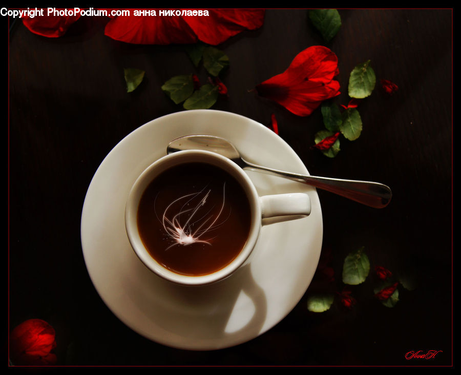 People, Person, Human, Coffee Cup, Cup, Blossom, Flower