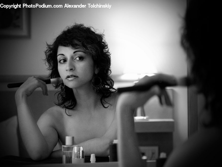People, Person, Human, Portrait, Female, Glass