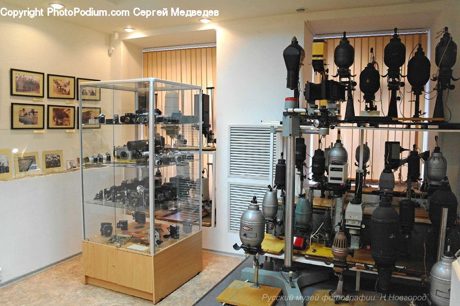 Shop, Boutique, Silhouette, Engine, Machine, Motor, Indoors