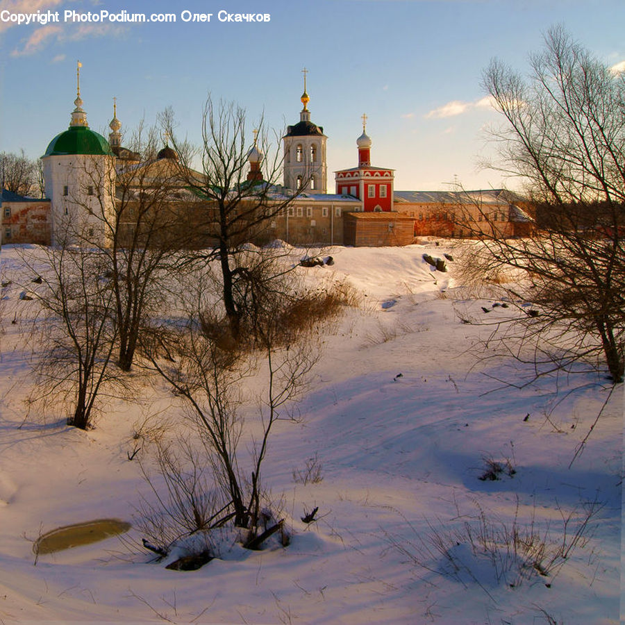 Architecture, Bell Tower, Clock Tower, Tower, Landscape, Nature, Scenery