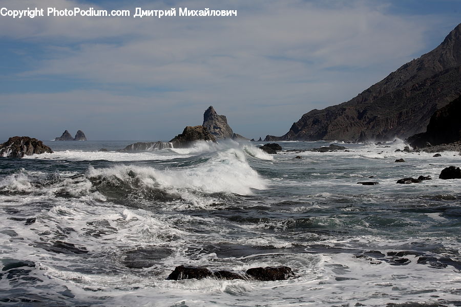 Outdoors, Sea, Sea Waves, Water, Coast, Ocean, Beach